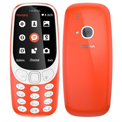 Nokia Phones Mobilní telefon Nokia 3310 (2017) Dual SIM - červený