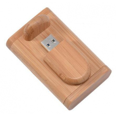 Blingstar Dřevěný USB flash disk - 32GB - Oak (dřevěné usb)