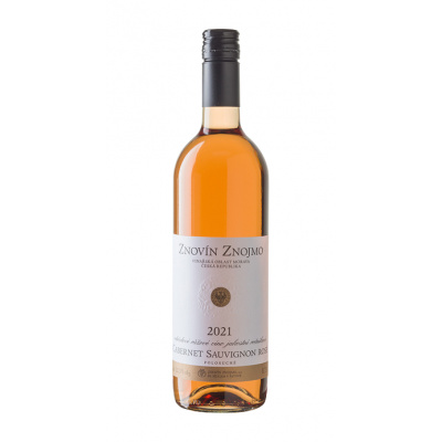 Znovín Cabernet Sauvignon rosé 2021 jakostní víno 0,75 l