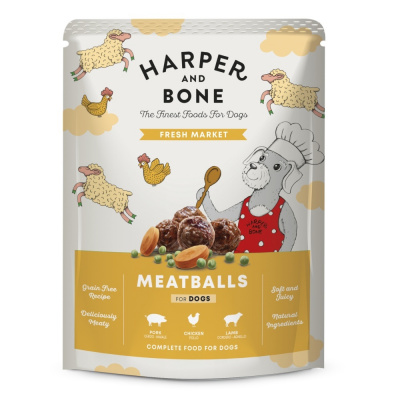 Harper and Bone Dog čerstvé z trhu 300g