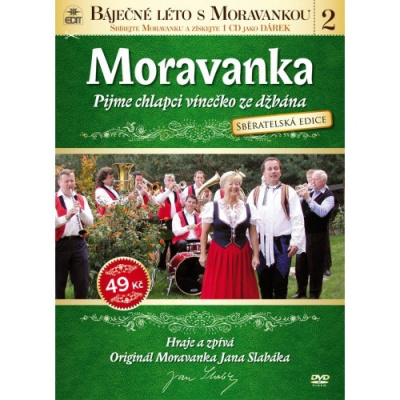 Pijme chlapci vínečko ze džbána 2 Moravanka - DVD v papírové pošetce