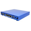 Montážní krabice PC Engines pro APU.4, 4x LAN, 2x SMA, USB - Modrá; case1d4bluu