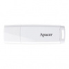 Apacer USB flash disk, USB 2.0, 32GB, AH336, bílý, AP32GAH336W-1, USB A, s krytkou