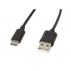 LANBERG USB-C (M) na USB-A (M) 2.0 kabel 1,8m, černý | CA-USBO-10CC-0018-BK