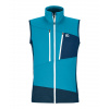 OrtovoxPánská Vesta Ortovox Fleece Grid Vest Men's Barva: Mountain Blue, Velikost: S