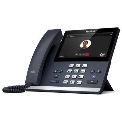 Yealink MP56 IP telefon, 7" 800x480 LCD, dotyk. displej, 2x GbE port, 1x USB, Wi-Fi, Bluetooth, PoE, kompatibilní s MS Teams a SfB 10001285