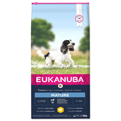 Eukanuba Mature & Senior Small & Medium Breed 15 kg