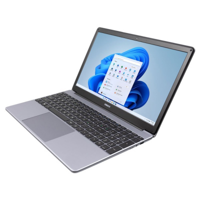 UMAX VisionBook 15Wj šedý Notebook, Celeron N4500, 4GB LPDDR4, 128GB eMMC, Intel UHD 600, 15,6" Full HD IPS, W11 Pro, šedý UMM230158