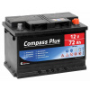 Compass Autobaterie Plus - 12V, 72Ah, 640A