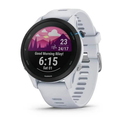 Garmin GPS sportovní hodinky Forerunner® 255 Music, Whitestone, EU, 010-02641-31