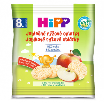 HiPP BIO Jablečné rýžové oplatky 30g