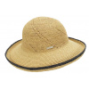 Dámský letní slaměný klobouk s širší krempou Seeberger - Crochet Big Brim Velikost: Unisize (S-XL)