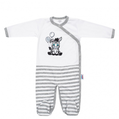 Kojenecký bavlněný overal New Baby Zebra exclusive 80 (9-12m) - 80 (9-12m) CAR_39838_8596164048610