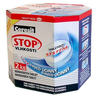 CERESIT Stop vlhkosti AERO náhradní tablety 2x450g