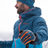 Zimní běžkařské rukavice PROGRESS Snowsport Gloves tm.modrá/kari Velikost: L