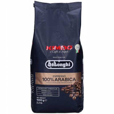 Kimbo for DeLonghi Espresso 100% Arabica zrnková 1 kg