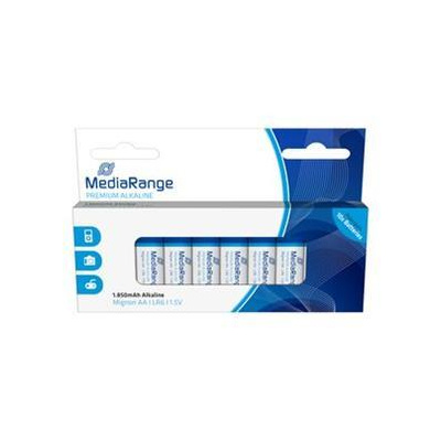 MediaRange Premium baterie Mignon AA 1,5V Alkalické 10ks (MRBAT105)