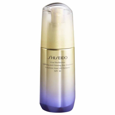 Shiseido Emulze na obličej Vital Perfection Uplifting and Firming Day Emulsion 75 ml