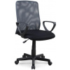 HALMAR kancelářská židle ALEX černo-šedý