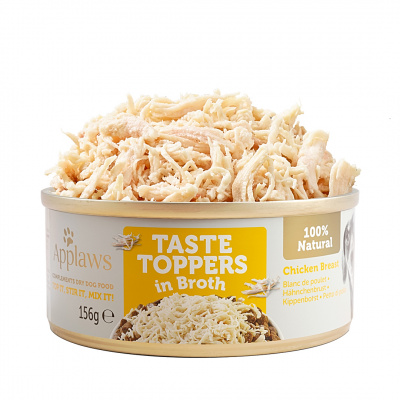 Applaws Dog Taste Toppers Broth Kuřecí prsa 156 g