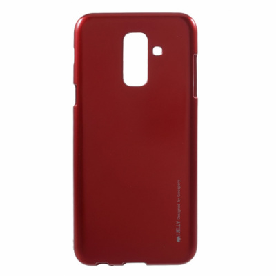 Mercury Goospery goospery Jelly plastový kryt pro Samsung Galaxy A6 Plus (2018) - červený - možnost vrátit zboží ZDARMA do 30ti dní