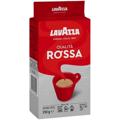 Lavazza Qualita Rossa - mletá káva, 250 g