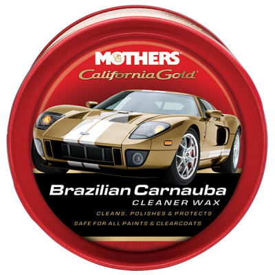 Mothers Polish Mothers California Gold Brazilian Carnauba Cleaner Wax - 340 g