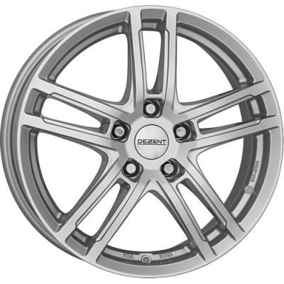 DEZENT TZ 8x19 5x112 ET57 66,6mm silver