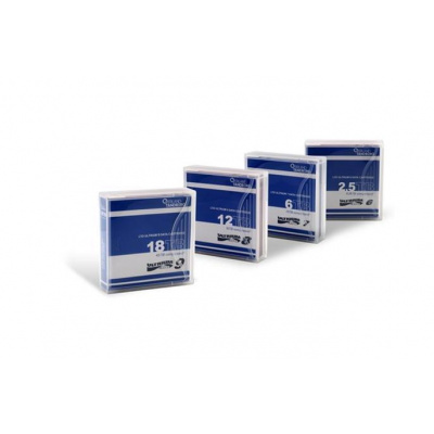 Tandberg Data Overland-Tandberg LTO-9 Data Cartridge 18TB/45TB includes barcode labels (5-pack, contains 5 pieces)