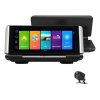Navigační systém GPS Carneo Combo A9600 + kamera do auta / 1920 × 1080 px / LCD dotykový displej / Wi-Fi / GPS / parkovací režim / černá