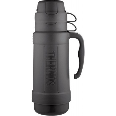 Thermos skleněná termoska se dvěma šálky 1l