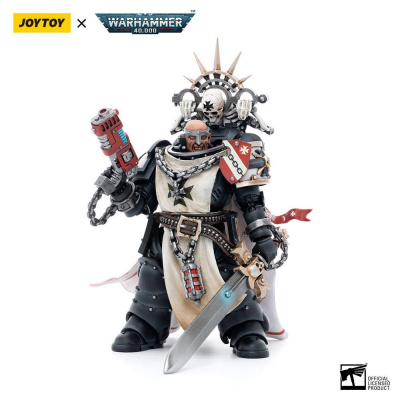 Joy Toy (CN) Akční Figurka Warhammer 40k 1/18 Black Templars Marshal Baldeckrath 12 cm