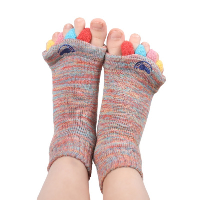 Happy Feet HF02 Adjustační ponožky MULTICOLOR Velikost: XS (31-34)