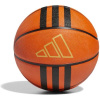 adidas 3S RUBBER X3 Basketbalový míč, hnědá, 7