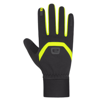 Zimní rukavice Etape Peak 2.0 WS+, černá/žlutá fluo XL