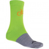 Ponožky Sensor TOUR MERINO WOOL, zelená/šedá velikost 6-8 (39-42)