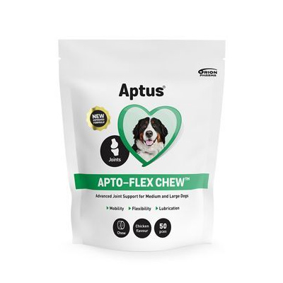 ORION Pharma Animal Health Aptus Apto-Flex chew 50tbl NEW