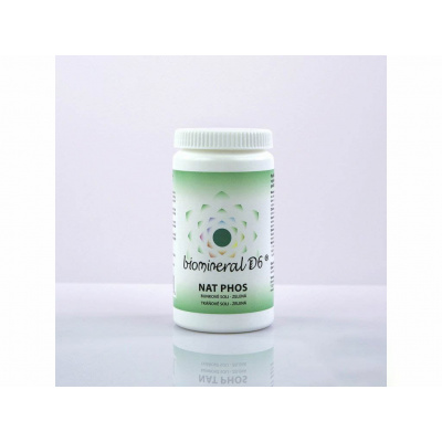 Tkáňová sůl Nat phos (Natrium phosporicum) zelená - 180 tablet