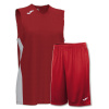 Dámský basketbalový dres a kraťasy JOMA Cancha III Nobel Velikost: M, Barva: červená/bílá
