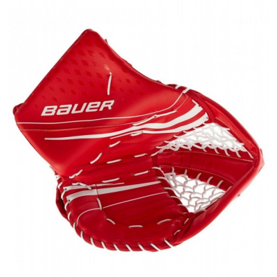 Brankářská lapačka Bauer Vapor X2.7 Junior RED Junior Klasické