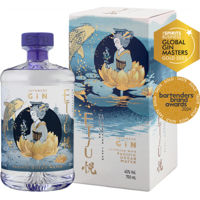 Etsu Pacific Ocean Water Japanese Gin 45 % 0,7l (karton)