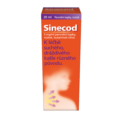 Sinecod 0.5% por.gtt.sol. 1x20ml CZ