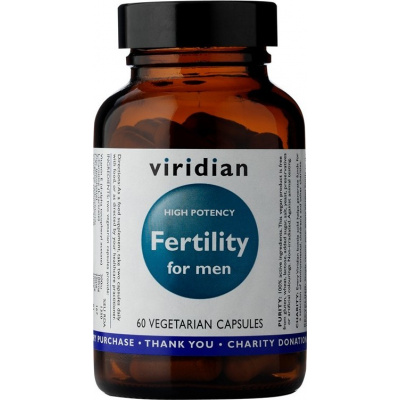 Viridian Fertility for Men 60 kapslí (Mužská plodnost)