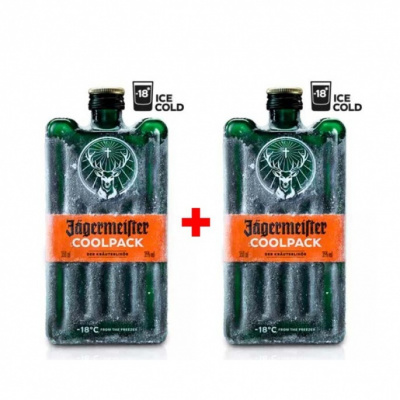 Výhodný balíček: 2x Jägermeister Coolpack 0,35L s 20% slevou