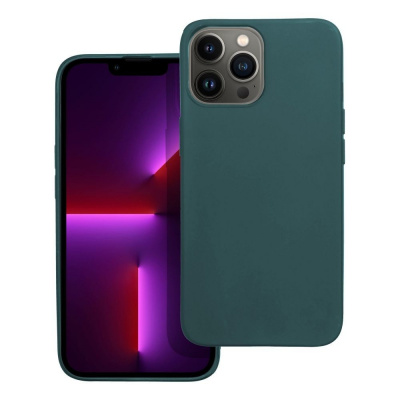 Pouzdro Case4Mobile Silikonové MATT IPHONE 13 Pro Max - tmavě zelené