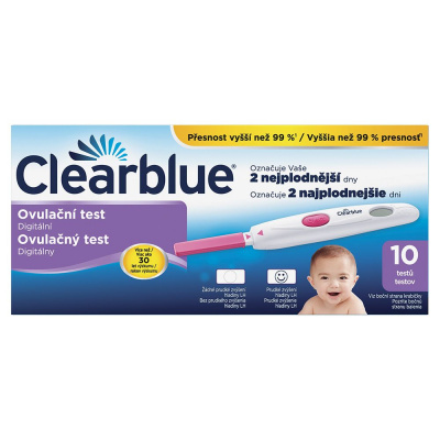 Glynn Aesthetics Clearblue digitální ovulační test 10 ks