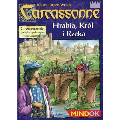 Desková hra MINDOK Carcassonne: Hrabě král a řeka