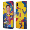 Pouzdro na mobil Apple Iphone XR - HEAD CASE - FC Barcelona - Hráč Robert Lewandowski (Otevírací obal, kryt na mobil Apple Iphone XR - Fotbalový klub FC BARCELONA útočník Lewandowski)