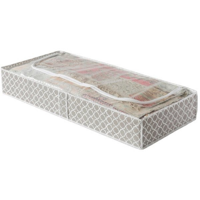 Compactor nízký textilní úložný box - "Madison" 107 x 46 x 16 cm