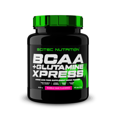 Scitec Nutrition BCAA + Glutamine Xpress 600 g Příchuť: vodní meloun